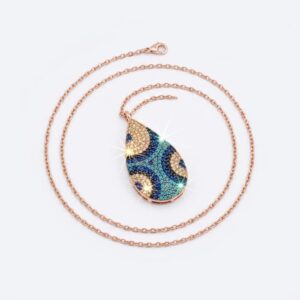 Collier-Pendentif-Larme-