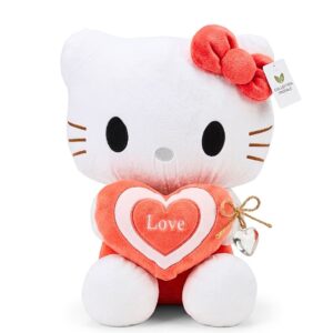 Peluche-Géante-Hello-Kitty -Corail-Love