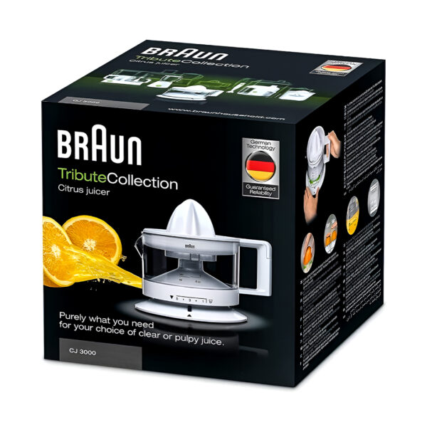 Presse agrumes Braun tribute collection CJ 3000 – Image 3