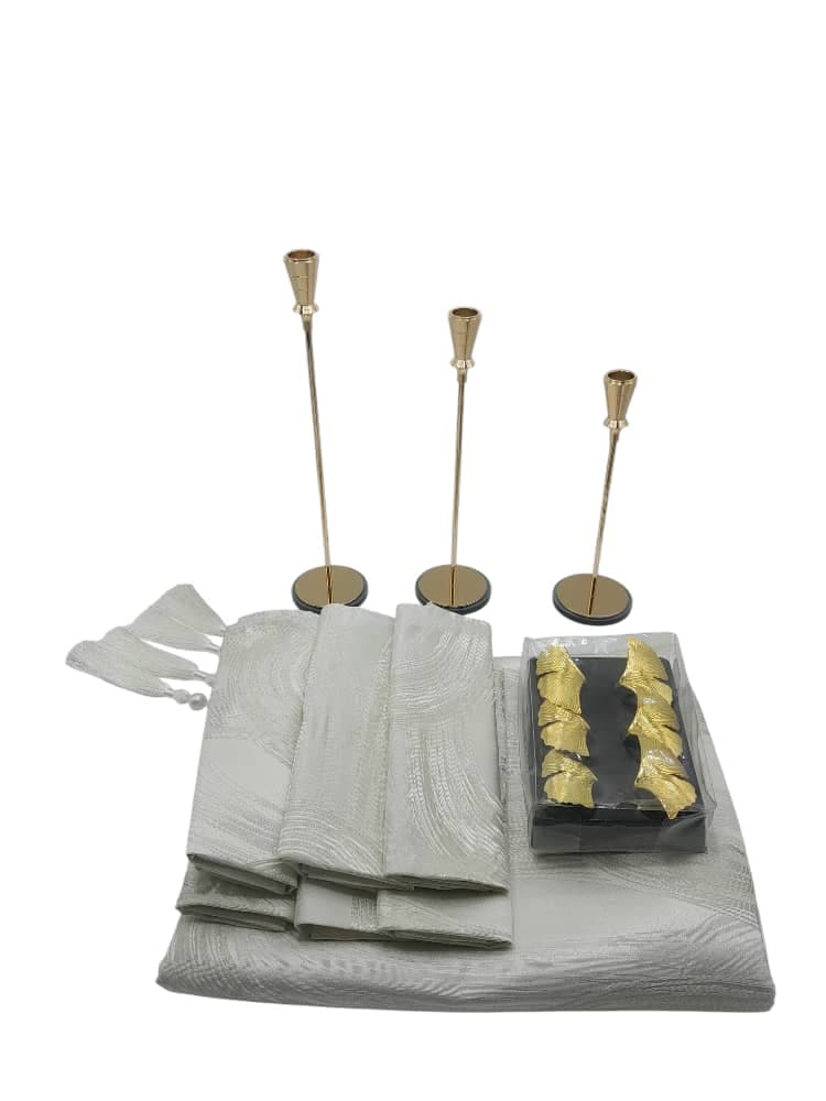 Pack Décoration de table "Bougies, Porte bougies, et Accessoires" – Image 3