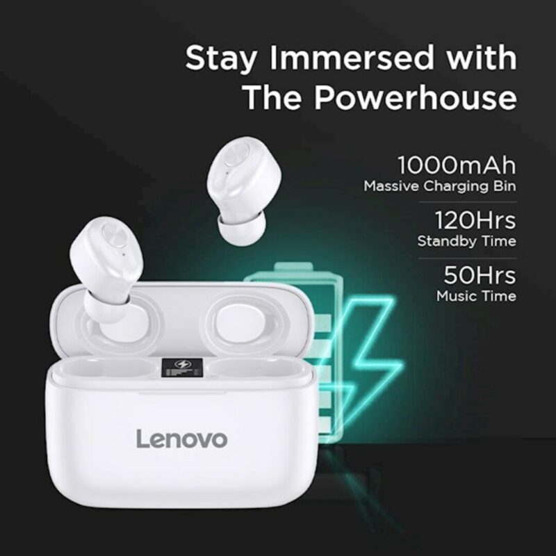 Наушники bluetooth lenovo ht18 white обзор