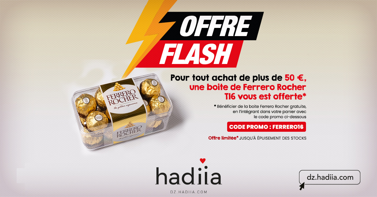Hadiia vous offre une boite de Ferrero Rocher ❤