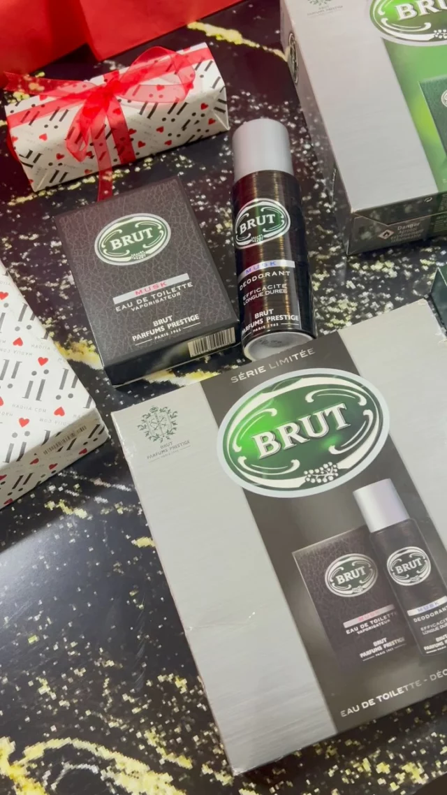 ✨ Les coffrets BRUT sont en PROMO sur hadiia.com !
Offrez l’élégance, le charisme et le parfum intemporel d’un grand classique.
👑 Pour un papa, un frère ou un ami… c’est le cadeau parfait !

#Promo #CoffretBrut #ParfumHomme #CadeauParfait #Hadiia #OffrirEnAlgérie #BrutClassique #IdéeCadeau #LivraisonAlgérie #SurpriseÀDistance